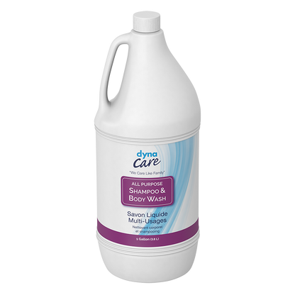 DynaCare All Purpose Shampoo & Body Wash, 1 gal. 4bot/case (4 Count)