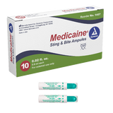 Dynarex Medicaine Insect Bite - Ampule, 6 cc, 10ea/bx, 50bxs/case (500 Count)