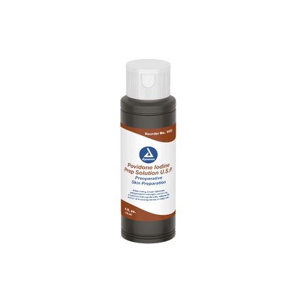 Dynarex Povidone Iodine Prep Solution Bottle