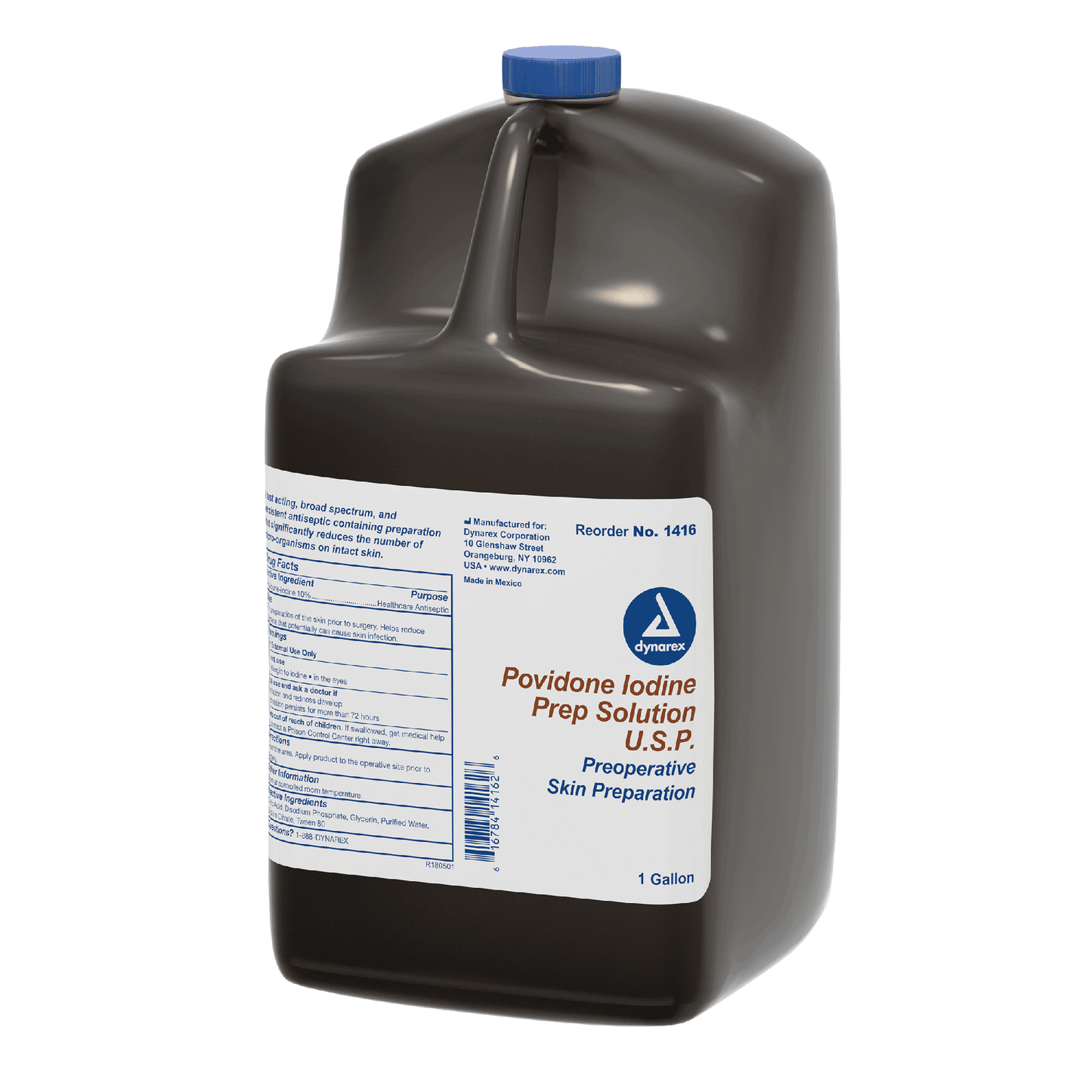 Dynarex Povidone Iodine Prep Solution Bottle