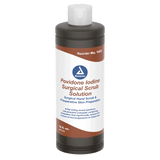 Dynarex Povidone Iodine Scrub Solution, 16 oz. Bottle - 24bot/case (24 Count)