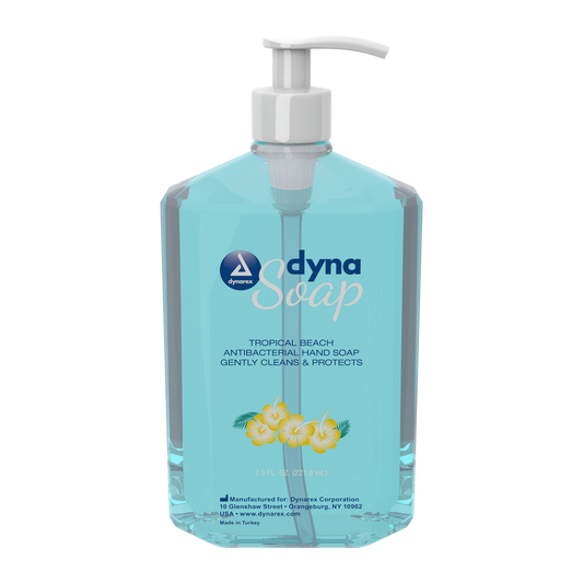 Dynarex Antibacterial Soap, 7.5 oz. Pump Bottle, 24bot/case (24 Count)