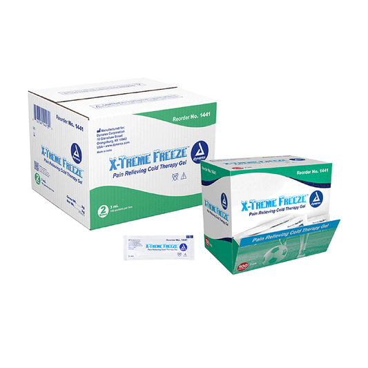 Dynarex X-Treme Freeze, 3 mL Packet, 100ea/bx, 2bxs/case (200 Count)