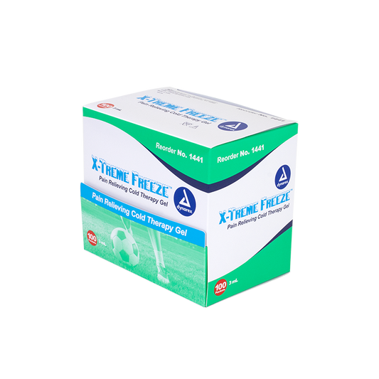 Dynarex X-Treme Freeze, 3 mL Packet, 100ea/bx, 2bxs/case (200 Count)