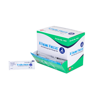 Dynarex X-Treme Freeze, 3 mL Packet, 100ea/bx, 2bxs/case (200 Count)