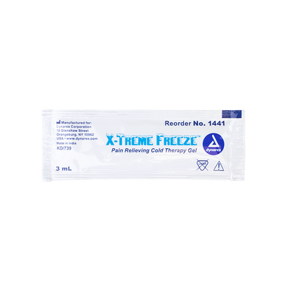 Dynarex X-Treme Freeze, 3 mL Packet, 100ea/bx, 2bxs/case (200 Count)