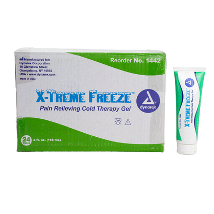Dynarex X-Treme Freeze, 4 oz. Tube, 24tubes/case (24 Count)