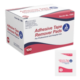 Dynarex Adhesive Tape Remover Pad, 100ea/bx, 10bxs/case (1000 Count)