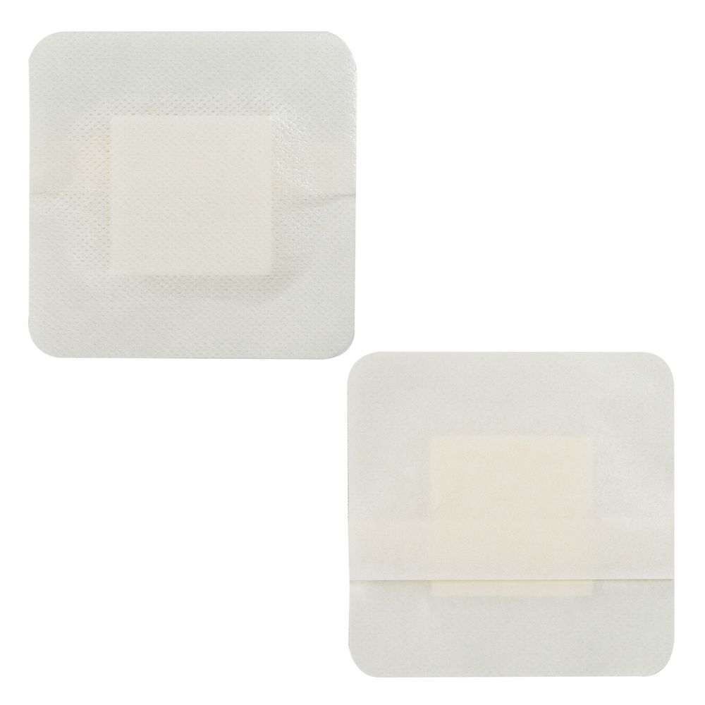 Dynarex DynaFoam - Waterproof Bordered Foam  10ea/bx, 12bxs/cs (1200 Count)