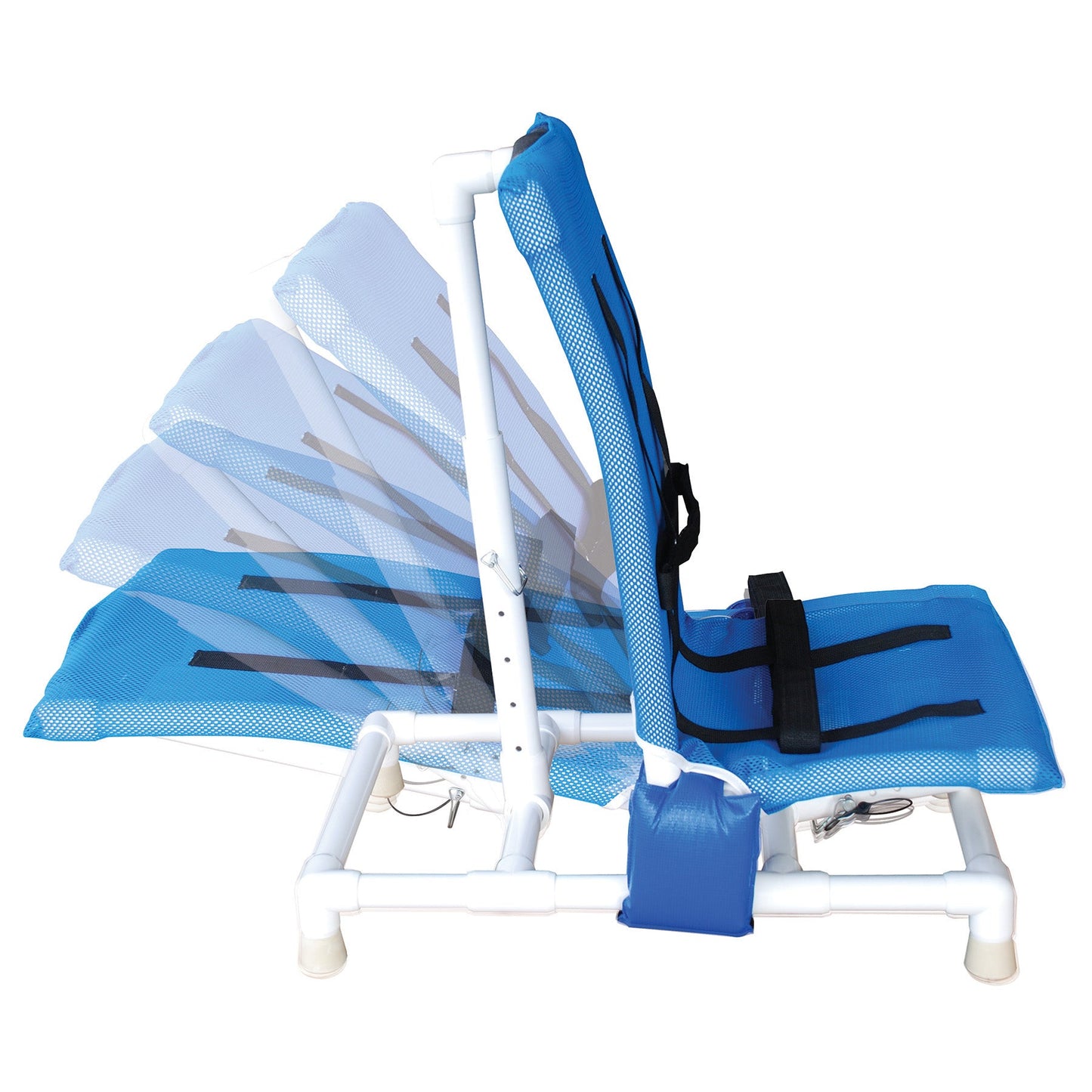 MJM International 191-S-A Articulating bath chair (SMALL) fully adjustable, no base, no casters, 100 lbs weight capacity