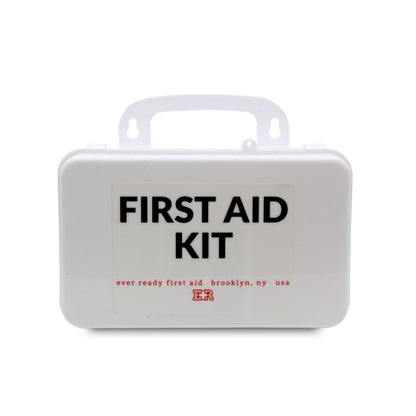 10 Person First Aid Kit with Plastic Case, Type III, ANSI A, OSHA Compliant