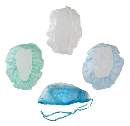 Dynarex Nurse Cap O.R. - 100ea/bx, 5bxs/case (500 Count)