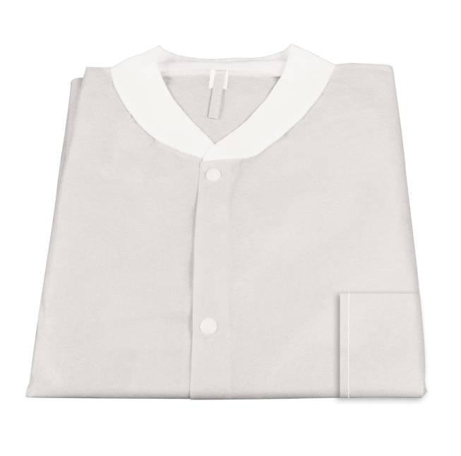 Dynarex Labjacket w/ Pockets - 10ea/bx, 3bxs/case (30 Count)