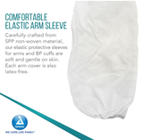 Dynarex BP Cuff Barrier Sleeve, Non-Woven   100ea/bx, 5bxs/case (500 Count)