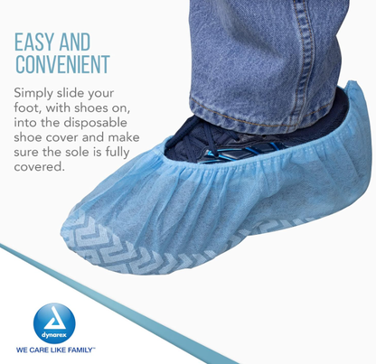 Dynarex Shoe Cover - 150/case (150 Pairs)