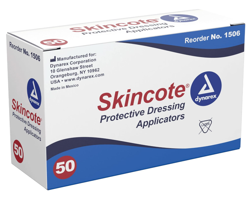 Dynarex Skincote Protective Dressing Applicator, 50ea/bx, 20bxs/case (1000 Count)
