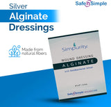 Safe N Simple Simpurity Silver Calcium Alginate Wound Dressing, 12 Inch Length Rope (120 Count)