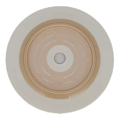 Safe N Simple 2-Piece Round Wafer Extended Wear with Solid Hydrocolloid, Flange Cut to Fit (40 Count)