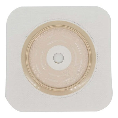 Safe N Simple 2- Piece Flat Wafer Standard Wear Tape Collar White, Flange Cut to Fit (80 Count)