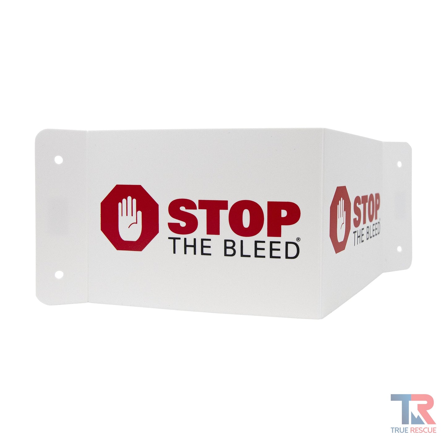 3-Way STOP THE BLEED Flexible 3D Wall Sign