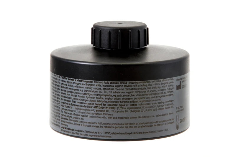 CBRN Gas Mask Filter NBC-77 SOF® 40mm Thread - 20 Year Shelf Life