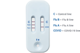 Healgen Scientific COVID-19/Flu A&B Ag Combo Rapid Test Cassette (Swab)