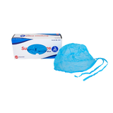 Dynarex Surgeon Cap O.R., Blue - 100ea/bx, 5bxs/case (500 Count)