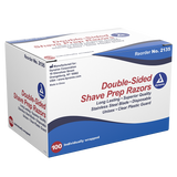 Dynarex Double Sided Shave Prep Razors, 100ea/bx, 5bxs/case (500 Count)