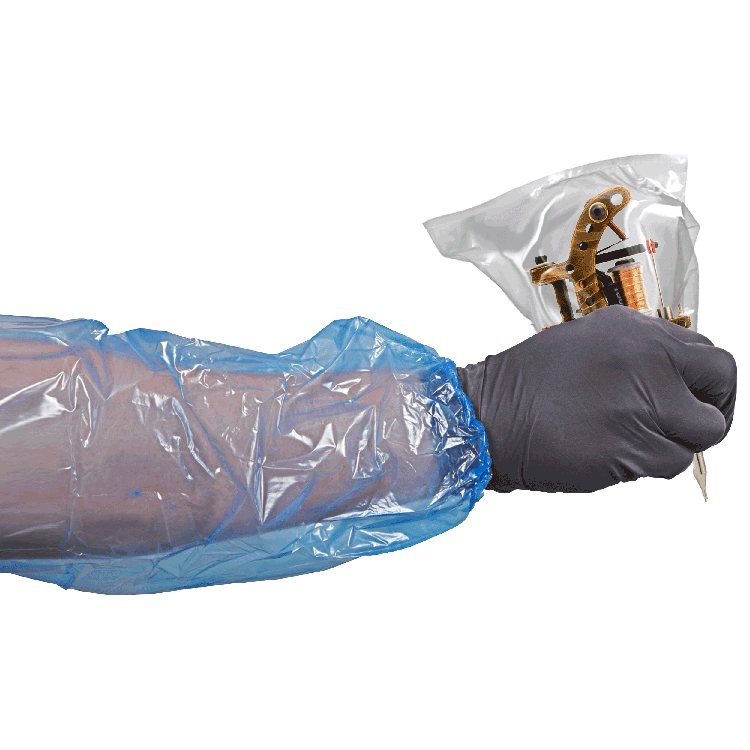Dynarex Disposable Tattoo Arm Sleeve Cover Barrier   100ea/bx, 5bxs/case (500 Count)