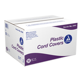 Dynarex Plastic Cord Covers, 24" x 2" - 250ea/bx, 12bxs/case (3000 Count)