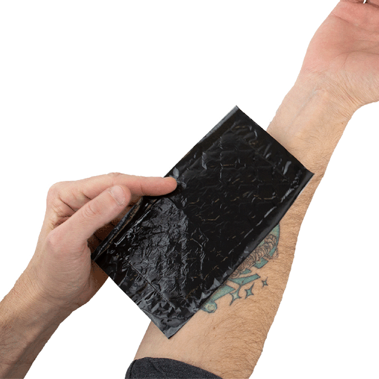 Dynarex Soaker Pads, Black - 500ea/bag, 4bags/case (2000 Count)