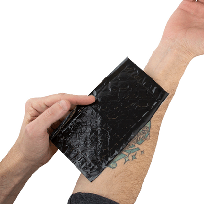 Dynarex Soaker Pads, Black - 500ea/bag, 4bags/case (2000 Count)