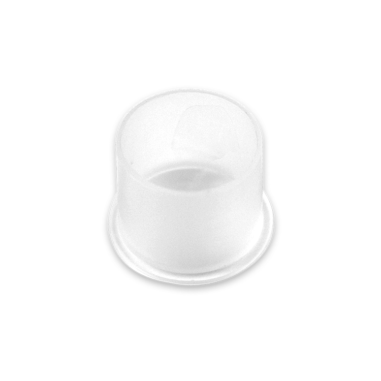 Dynarex Ink Cups - Flat bottom, 17 mm, Large   1000ea/bag, 10bags/case (10000 Count)