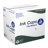 Dynarex Ink Cups - Flat bottom, 20 mm, X-Large, 500ea/bag, 10bags/case (5000 Count)