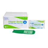 Dynarex Single Sided Slipper Socks - 48pairs/case (48 Pairs)