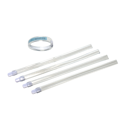 Dynarex ID Bands, Clear Band w/ Color Card Insert - 50ea/bx, 5bxs/cs (250 Count)