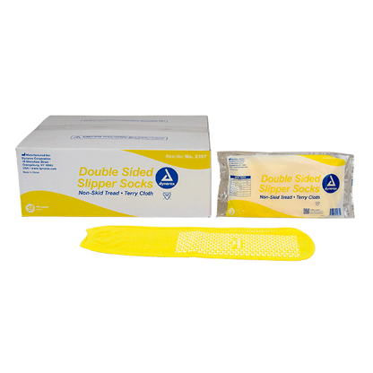 Dynarex Double Sided Slipper Socks - 48pairs/case (48 Count)