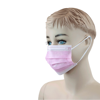 Dynarex Child Face Mask - 50ea/bx, 12bxs/cs (600 Count)