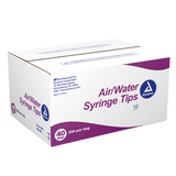 Dynarex Air-Water Syringe Tips - 250ea/bx, 40bxs/cs (10000 Count)