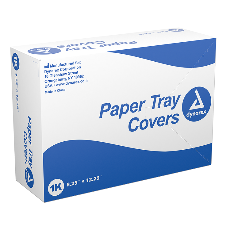 Dynarex Paper Tray Covers, 8.25" x 12.25" 1000ea/bx, 4bxs/cs (4000 Count)