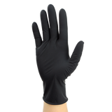Dynarex Black Arrow Latex Exam Gloves, 6 Mil Thick, Powder-Free - 100/bx, 10bxs/cs (1000 Count)