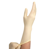 Dynarex Sterile Latex Surgical Gloves, 4 Mil Thick, Powder-Free, 50prs/bx, 4bxs/cs (200 Count)