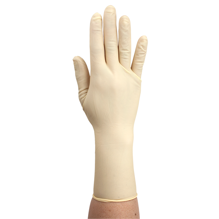 Dynarex Sterile Latex Surgical Gloves, 4 Mil Thick, Powder-Free, 50prs/bx, 4bxs/cs (200 Count)
