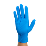 Dynarex Nitrile Exam Gloves In A Bag - Large Powder-Free, Blue - 1pr/bag, 500bgs/cs (500 Pairs)