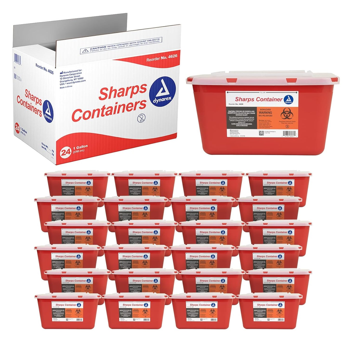 Dynarex Sharps Containers