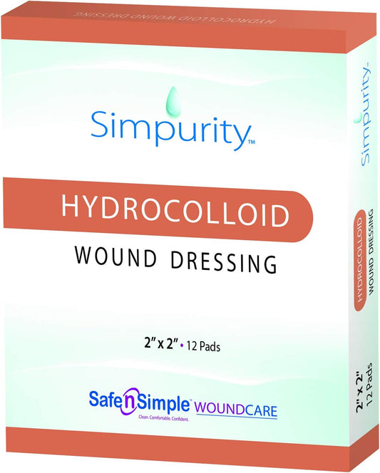 Safe N Simple Simpurity Hydrocolloid Wound Dressing (144 Count)