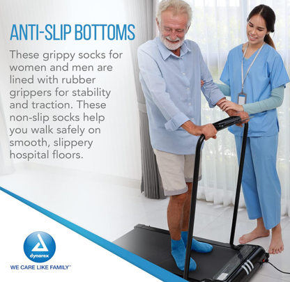 Dynarex Single Sided Slipper Socks - 48pairs/case (48 Pairs)