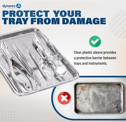 Dynarex Tray Sleeves - 500ea/bx, 6bxs/case (3000 Count)