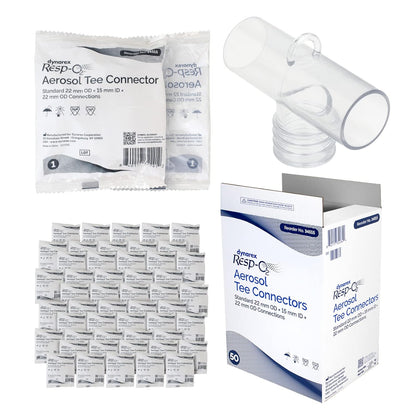 Dynarex Resp-O2™ Adapters & Connectors (50 Count)