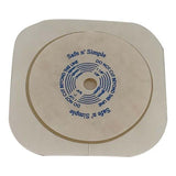 Safe N Simple 2- Piece Wafer Extended Wear with Tape Collar White 45mm 1 3/4" Flange Cut to Fit (40 Count)